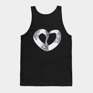 Ball Python Heart (Pied) Tank Top